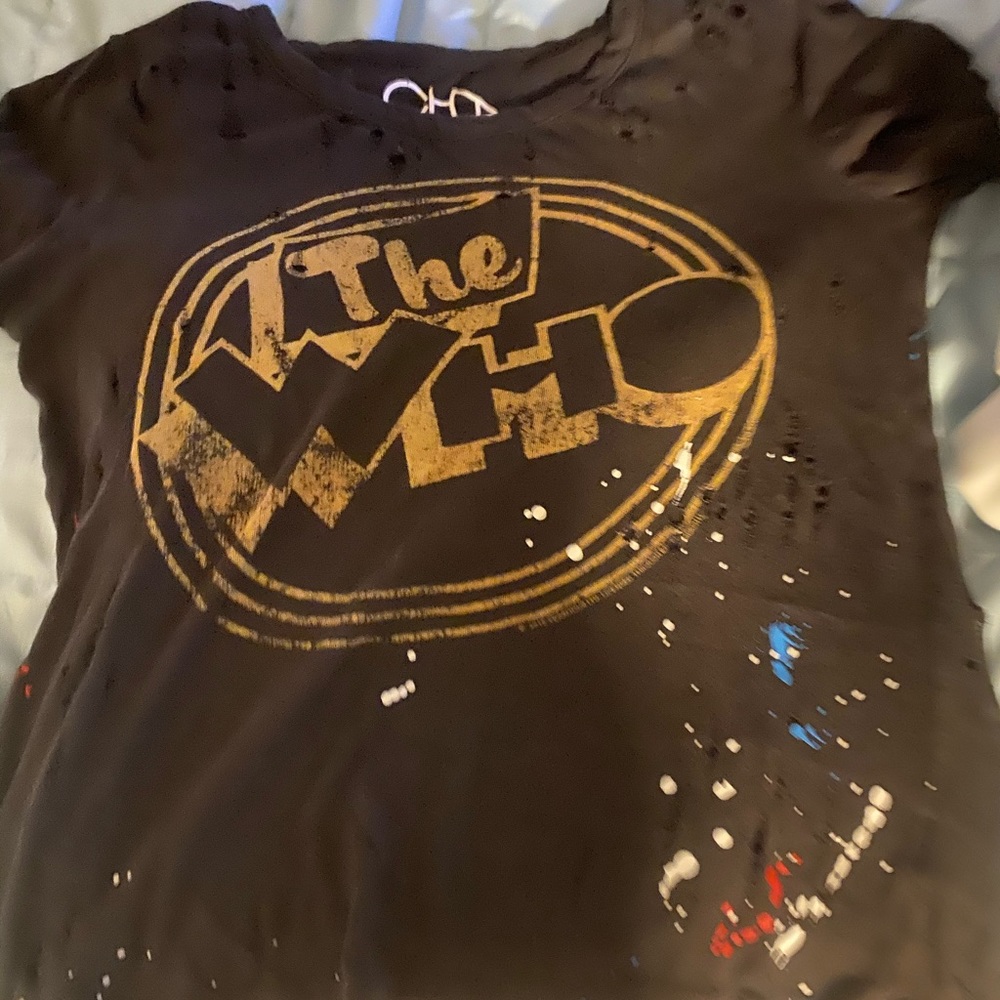 Chaser distressed The Who t shirt